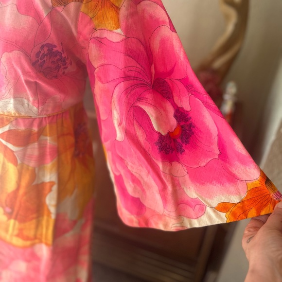 ☀️Vintage Hilo Hattie Fashions Hawaiian Dress circa 1960s/70s - Picture 4 of 6